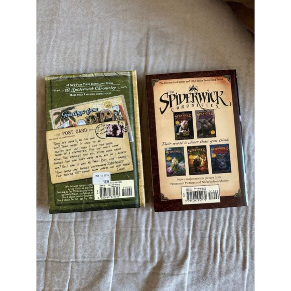 4 Spiderwick Chronicles books great escape goblins attack nixie song Field Guide - Picture 5 of 5